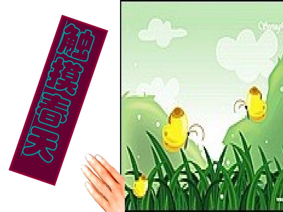 17-《触摸春天》PPT课件_第1页