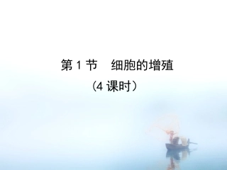 12细胞的增殖