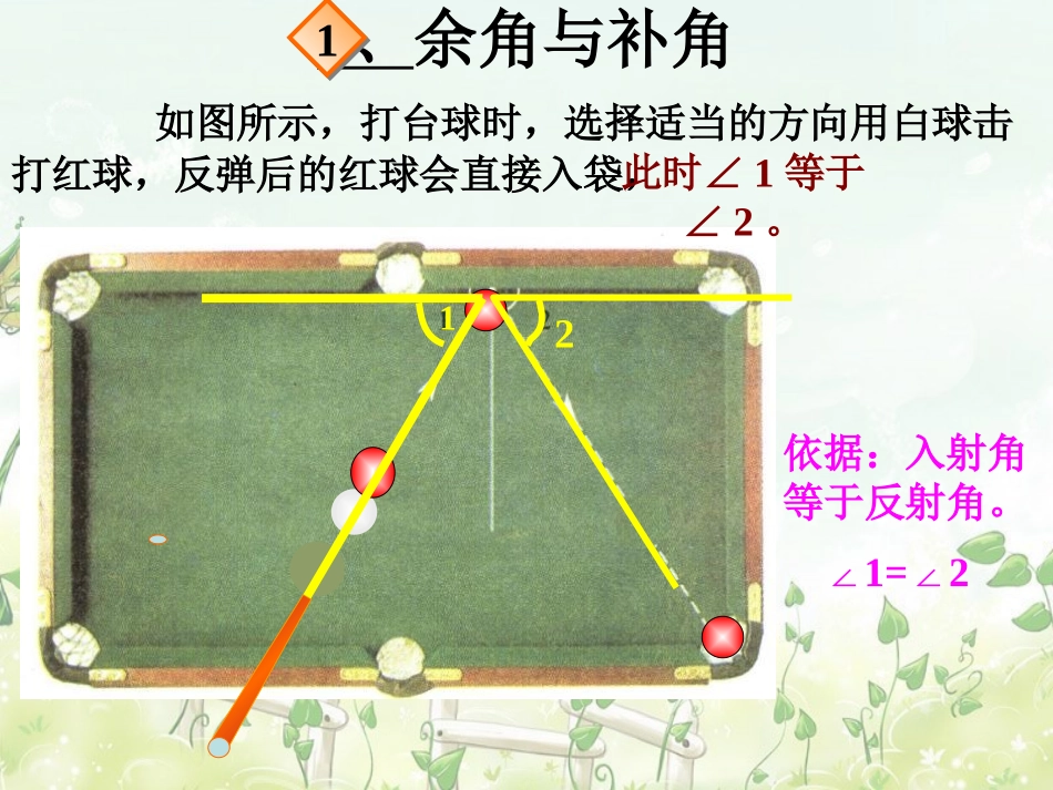 对顶角、余角和补角_第2页