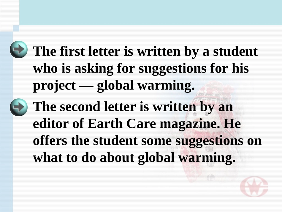 B6Unit 4 Global warming-Using language[课件]_第3页