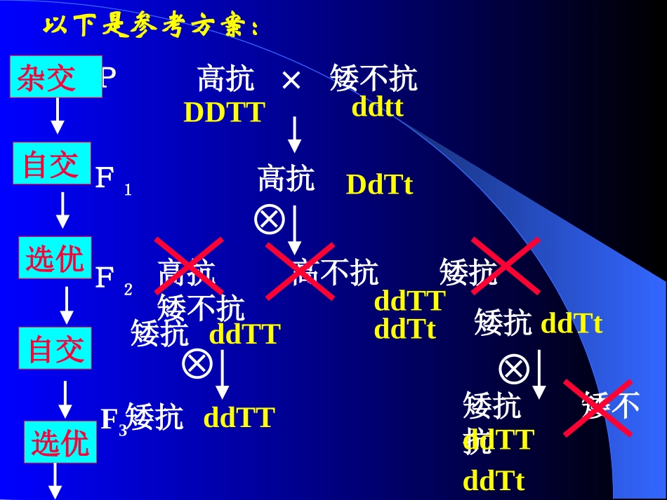 《杂交育种与诱变育种》课件_第2页