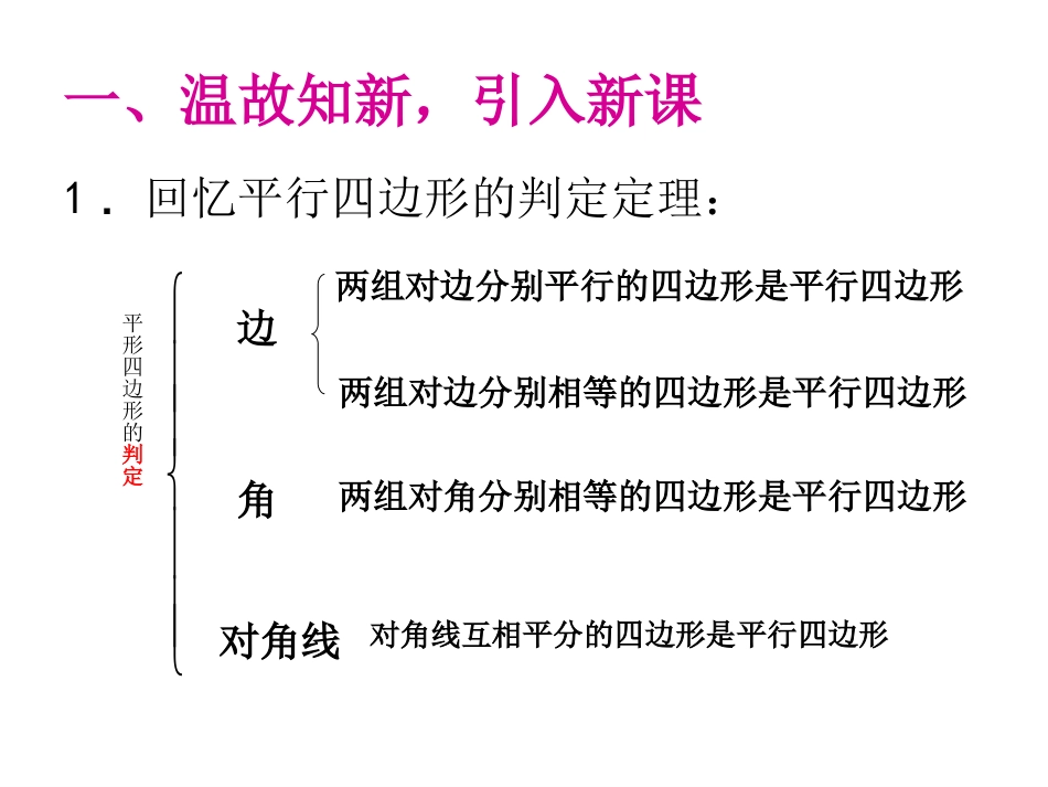 平行四边形的判定(二)_第2页