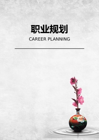 职业规划范本一