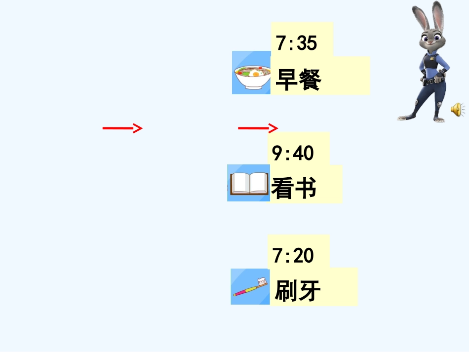 小学数学人教2011课标版二年级认识时间解决问题_第3页