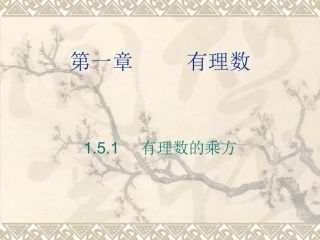 151有理数的乘方课件