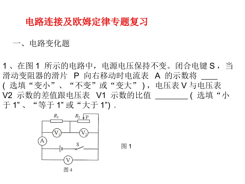 欧姆定律应用课件_第1页
