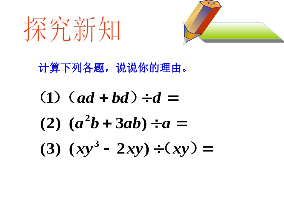 整式的除法(二)_第3页