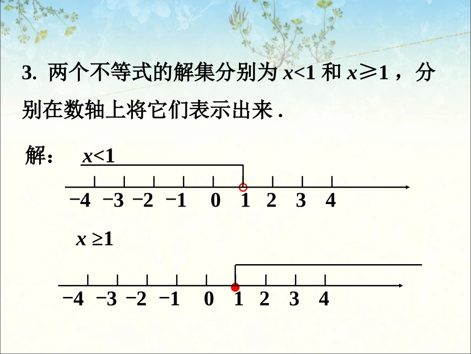 课外练习-不等式的解集_第3页
