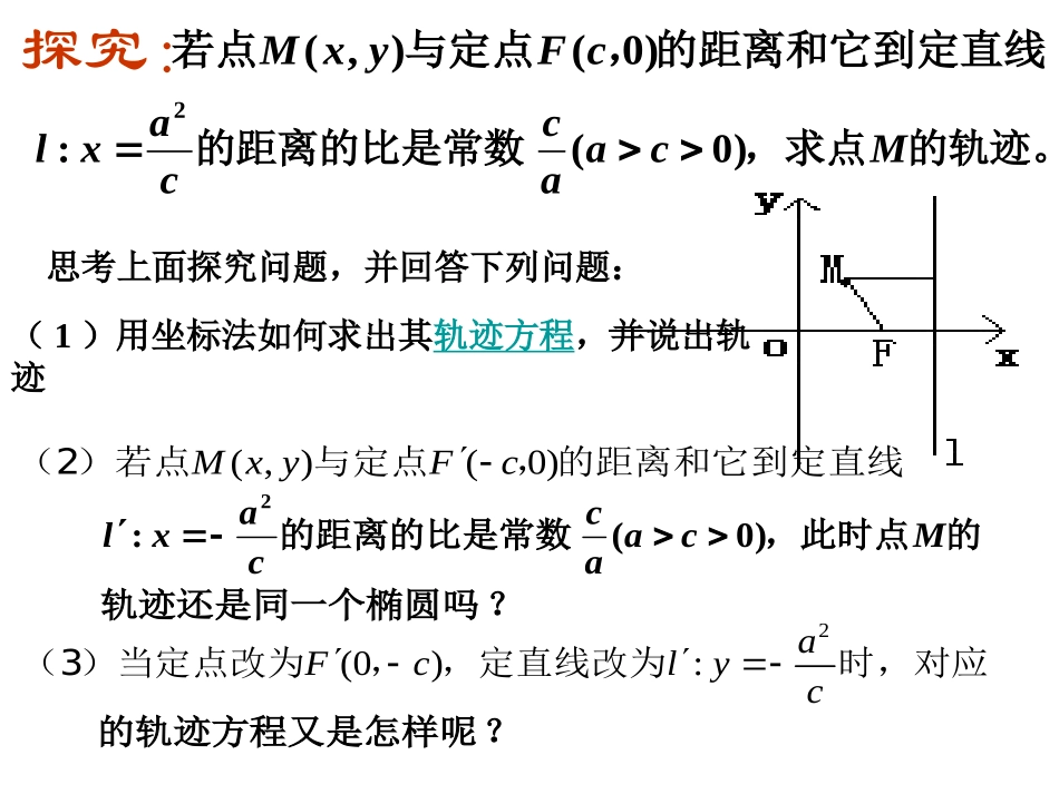 2.2.2(2)椭圆的简单几何性质(2)--椭圆的第二定义_第3页
