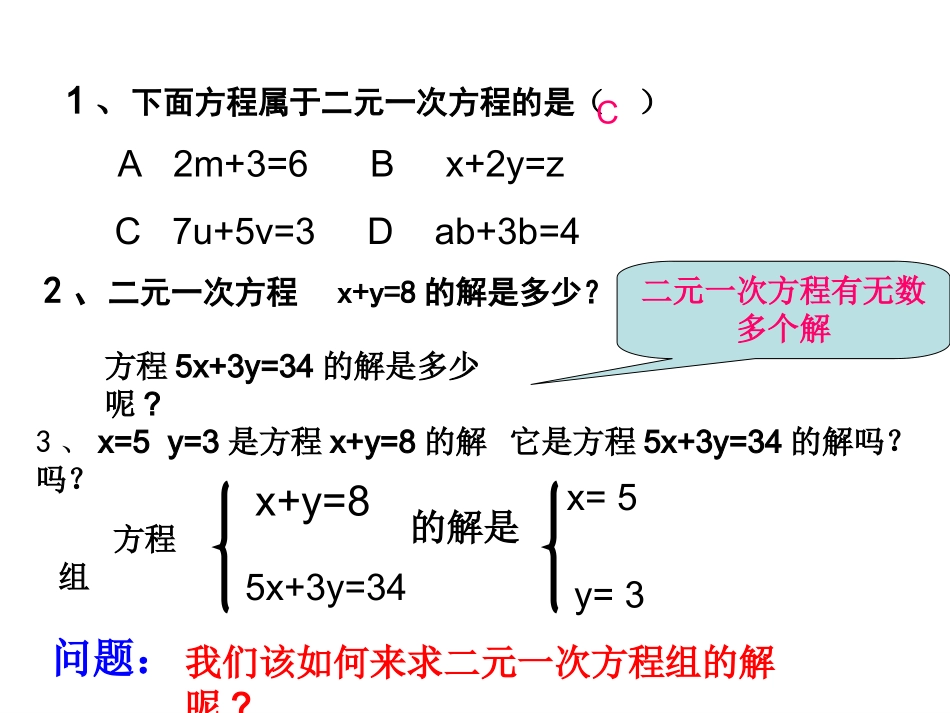 10.3解二元一次方程组 (2)_第2页