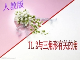 11.2.1三角形的内角.2.1三角形内角