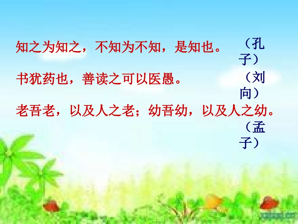 杨氏之子(彭爱芬)_第1页