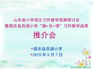我喜欢的水果 课外拓展写话