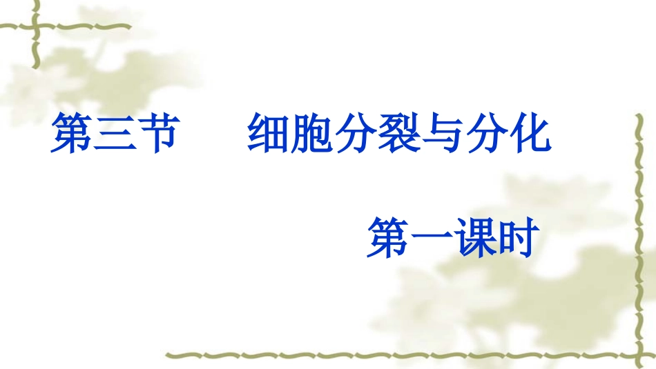 第三节细胞分裂与分化_第3页