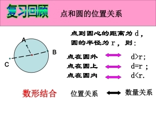 直线和圆的位置关系.2.2直线和圆的位置关系(课件)