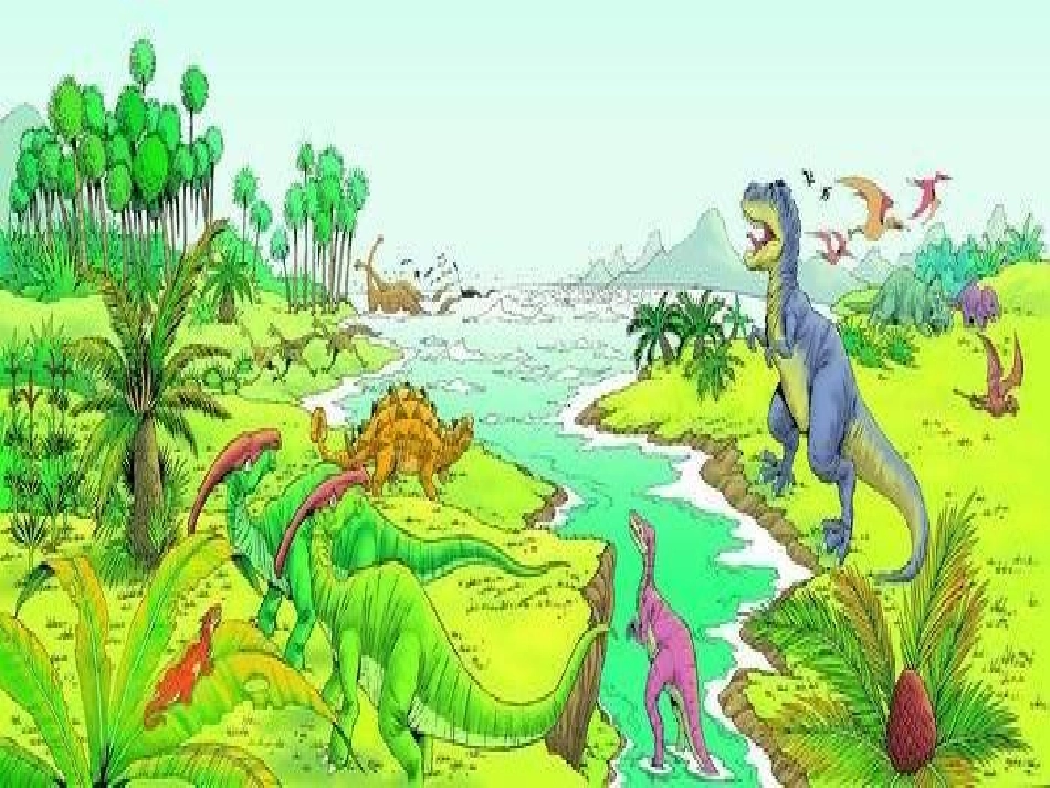 人教版语文二下《恐龙的灭绝》PPT课件01_第2页