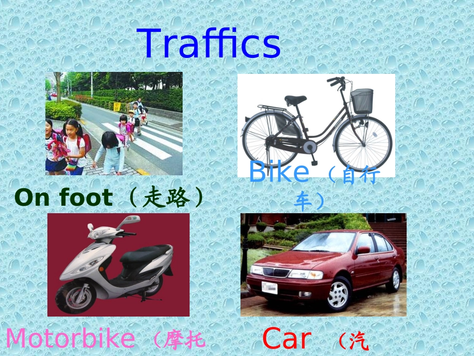 Unit2-Ways-to-go-to-school-PartA-lets-learn_第3页