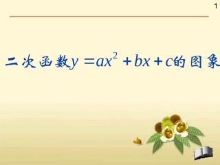 二次函数的图像-(2)
