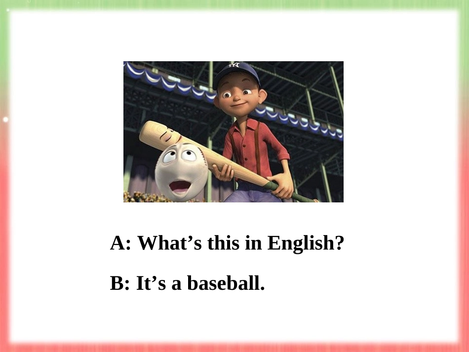 初中一年级英语上册正式篇Unit5Doyouhaveasoccerball第一课时课件_第2页