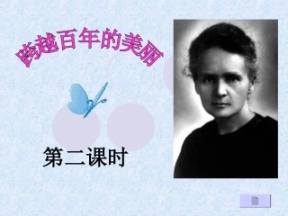 18、跨越百年的美丽（第二课时）