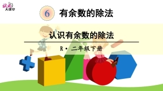 认识有余数的除法 (2)