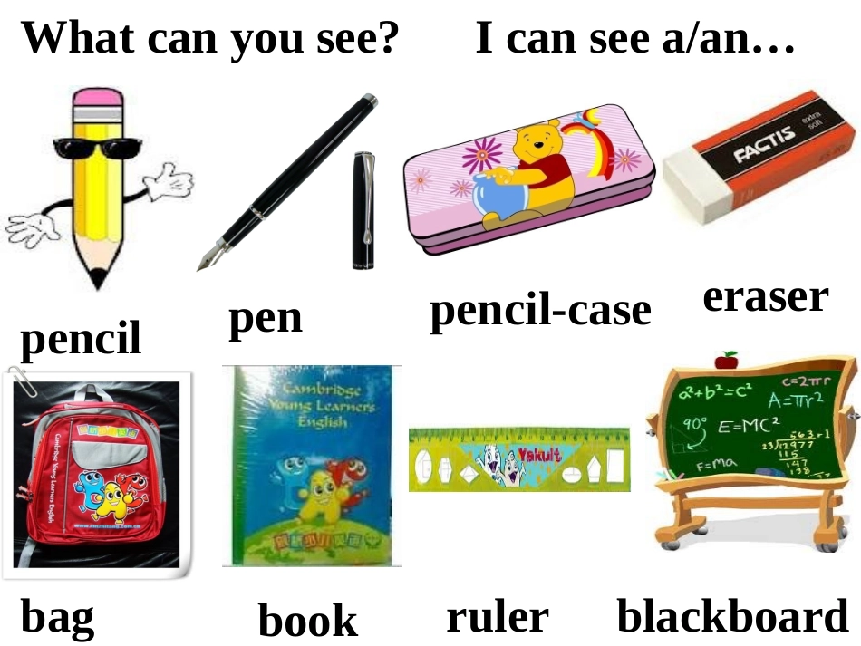 剑桥少儿英语预备级B-Unit-1_第2页