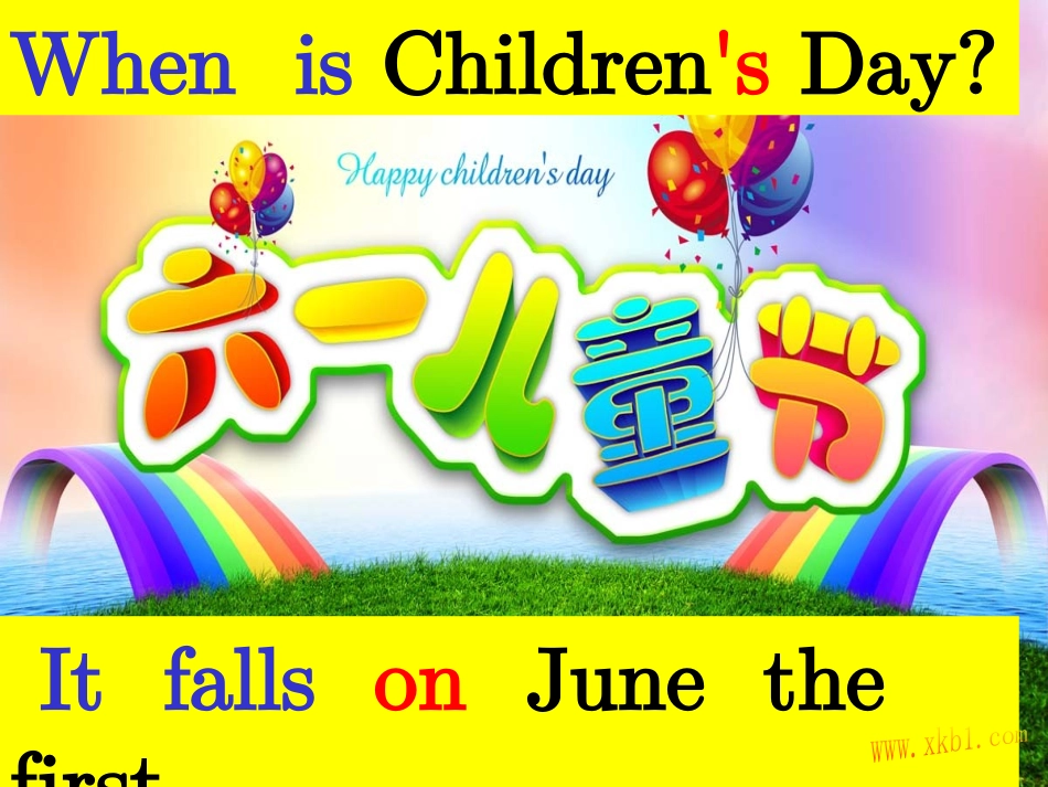 Unit8InternationalChildren'sDay._第2页