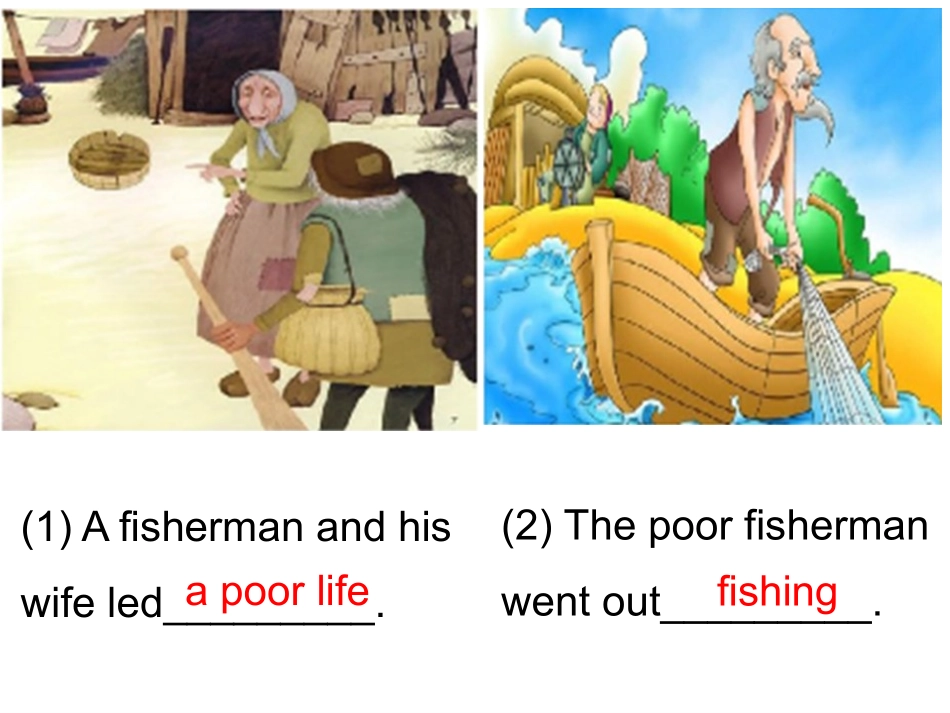 Lesson34TheFishermanandtheGoldfish(II_第2页