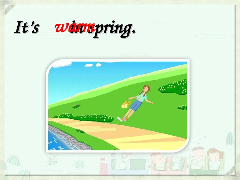 Unit2It'swarmtoday._第3页