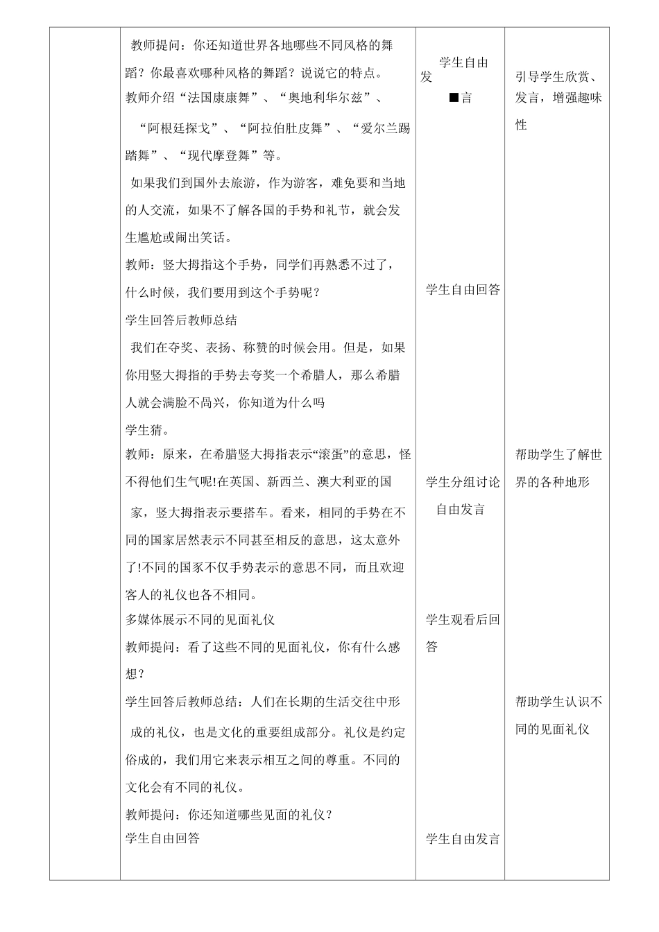 部编版六年级道德与法治下册  第7课多元文化多样魅力第2课时多彩的世界文化教案_第2页