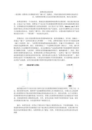 消费者的决策历程(麦肯锡)