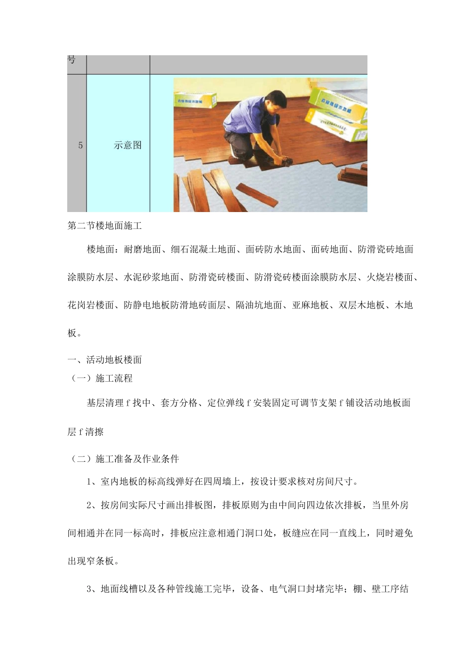 复合地板施工方案_第2页