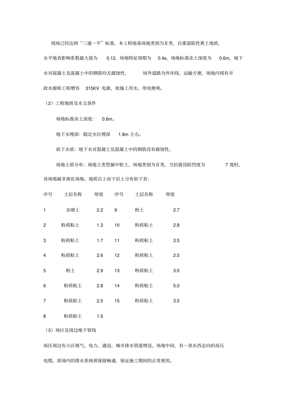 五层框架结构施工组织设计文档良心出品_第2页