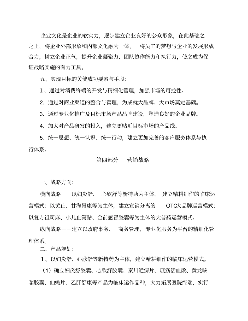 五年战略规划模板_第3页