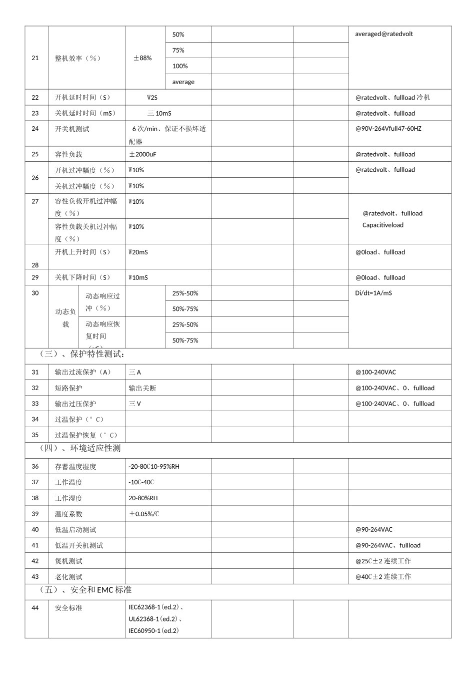电源适配器测试内容_第2页