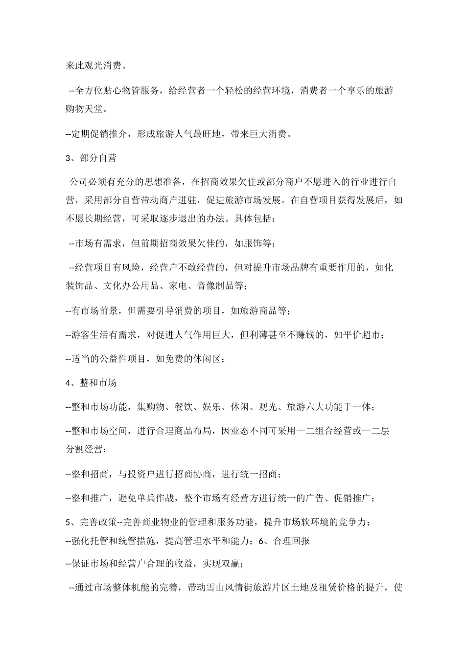 雪山风情街运营方案_第3页