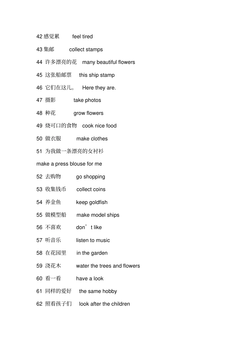 五年级英语5B复习资料_第3页