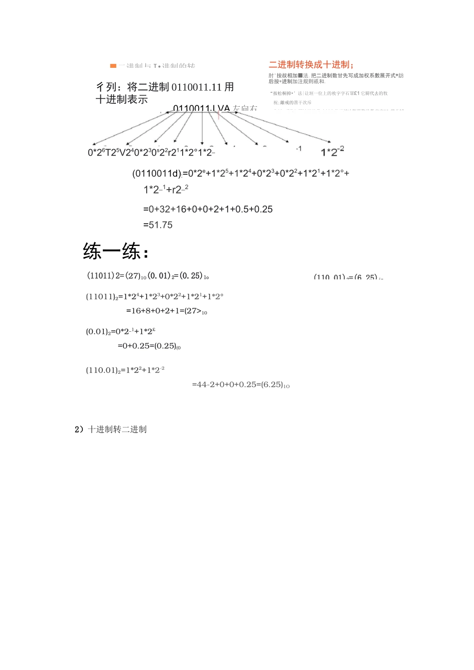 二进制与十进制的转换_第3页