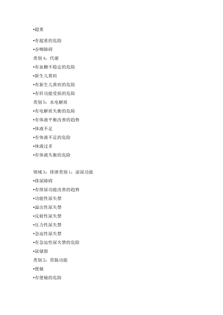 北美护理协会-最新235项护理诊断_第2页