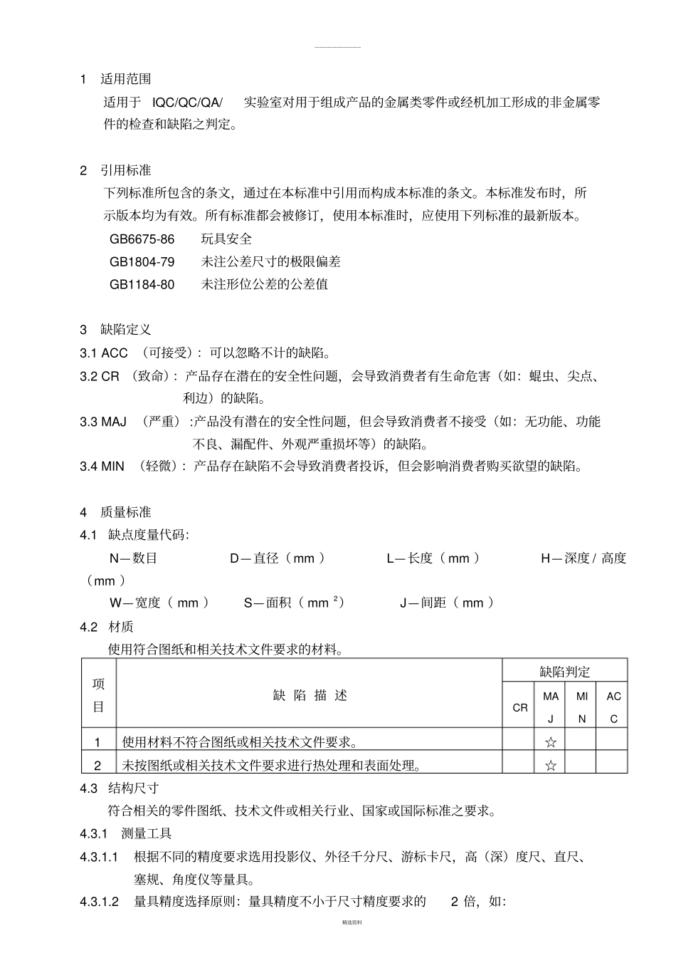 五金通用标准_第1页
