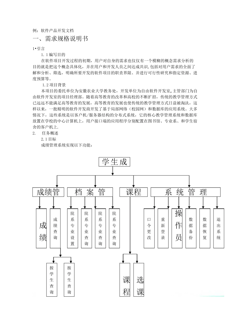 软件产品开发文档规格说明书_第3页
