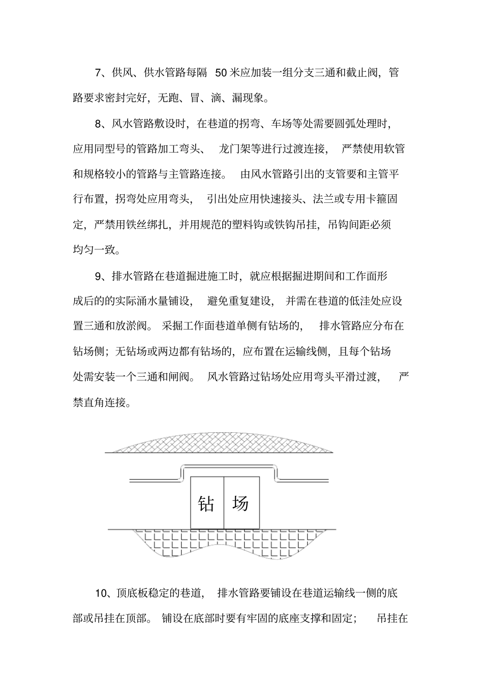 井下电缆风水管路吊挂标准_第2页