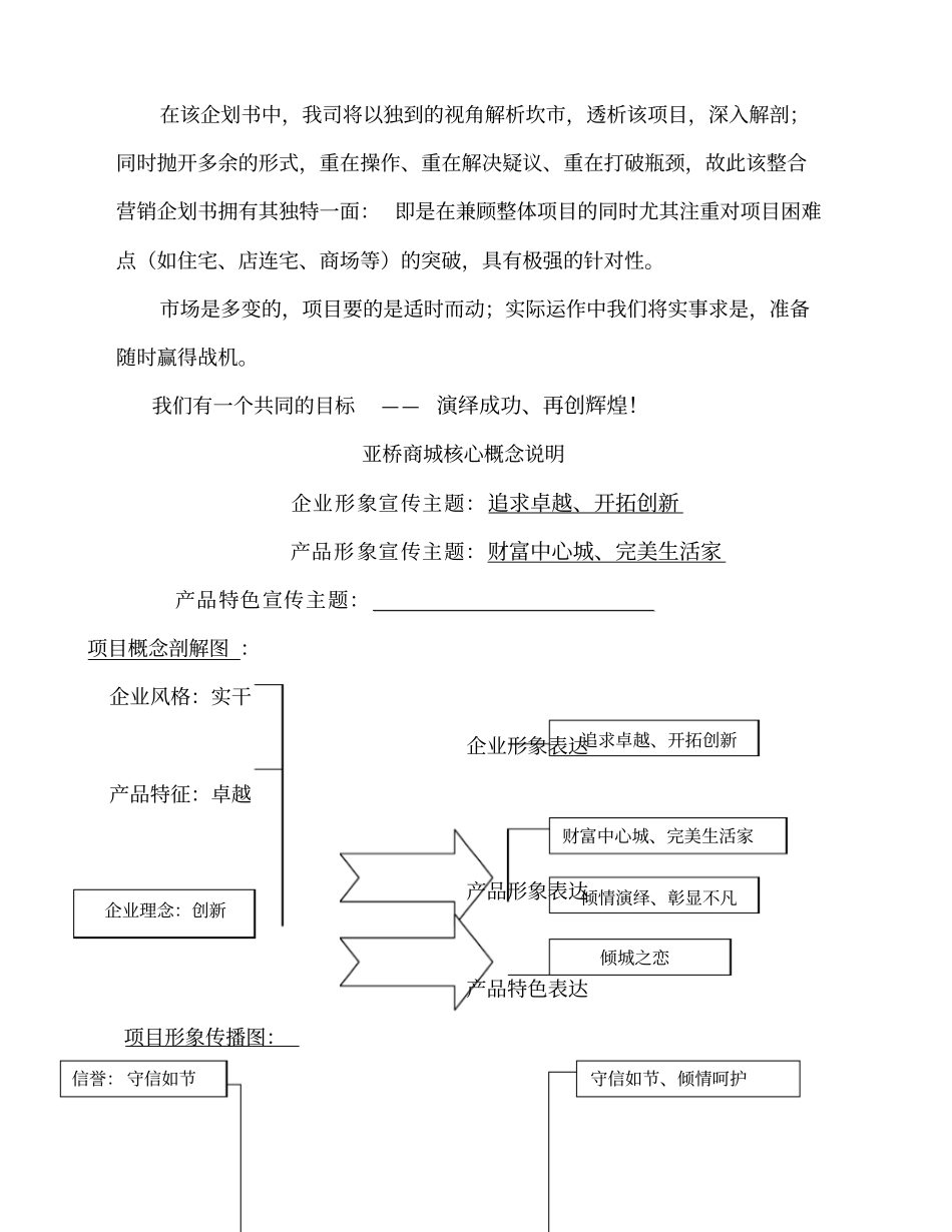 亚桥商城整合营销企划书_第2页