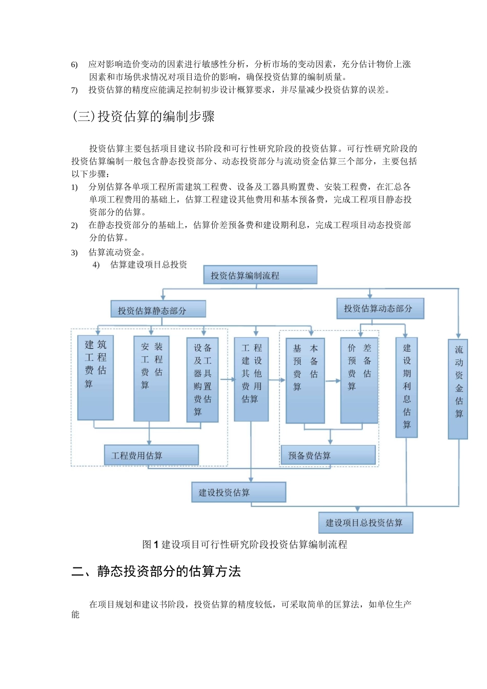 工程投资估算基本步骤_第2页