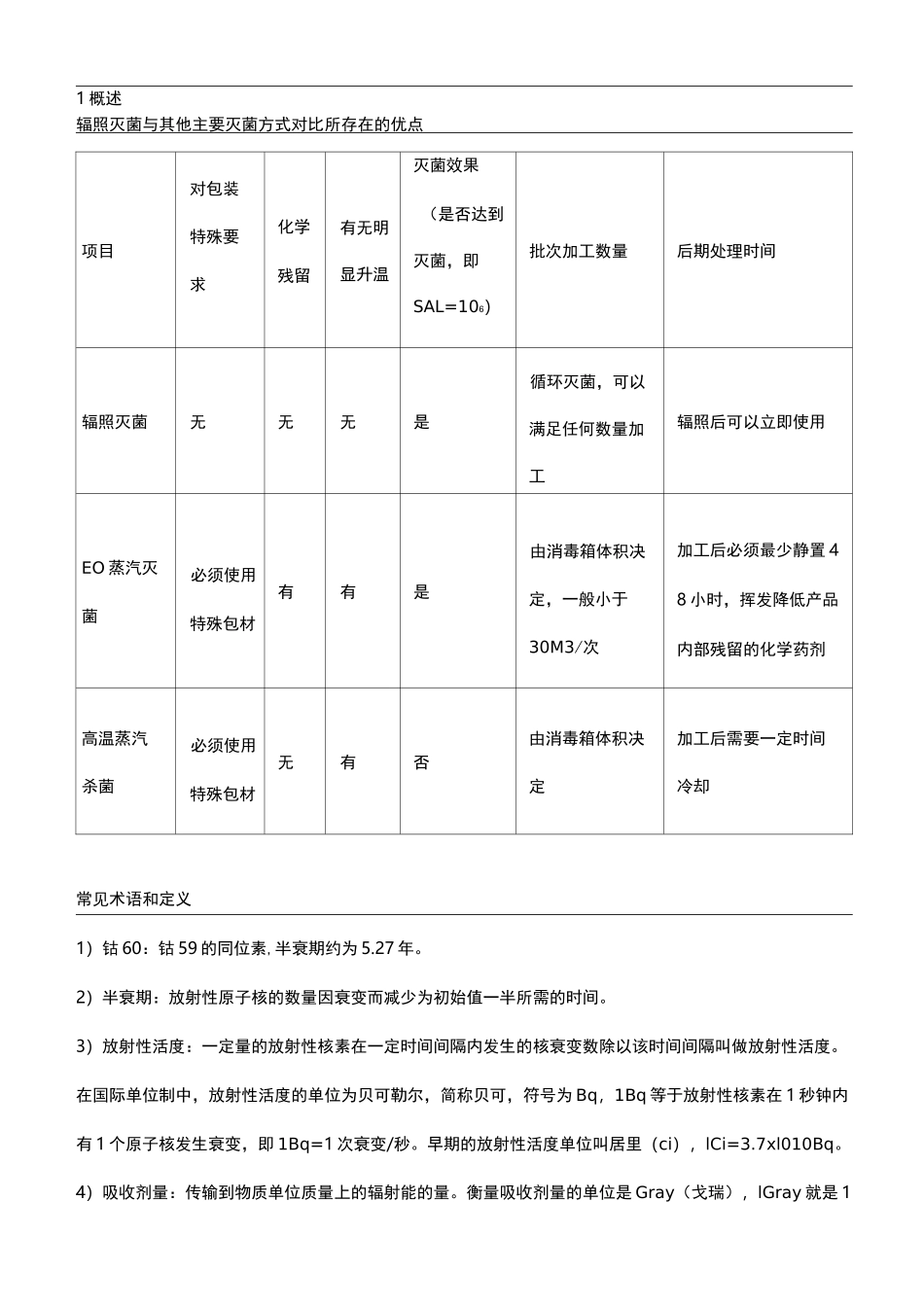 辐照灭菌验证确认方案说明_第3页
