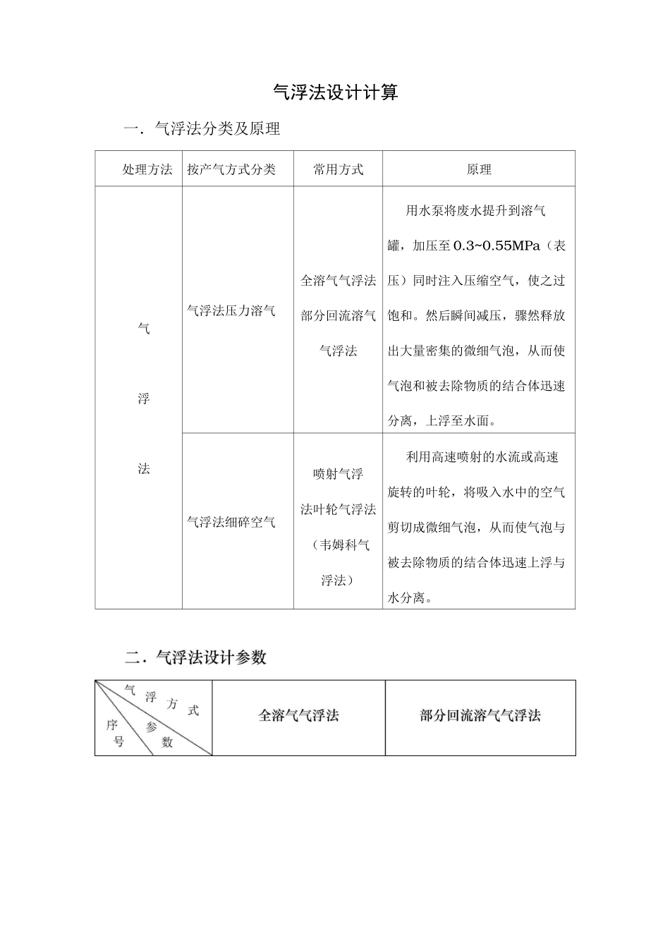 气浮法设计计算_第1页