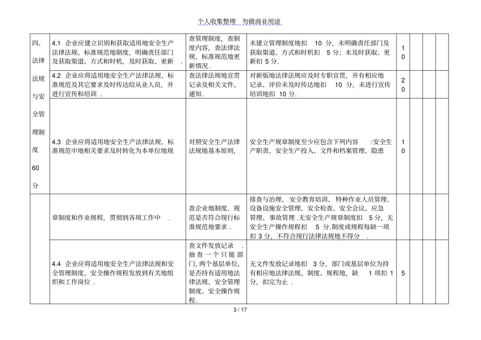 交通行业普通公路建设企业安全生产标准化考评标准_第3页