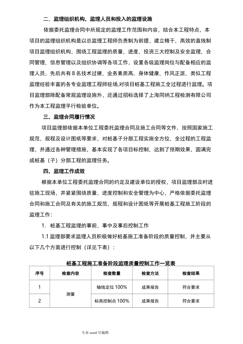 桩基工程监理工作小结_第3页