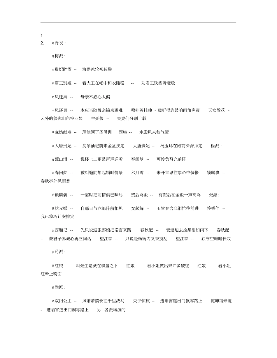 京剧经典语录_第1页