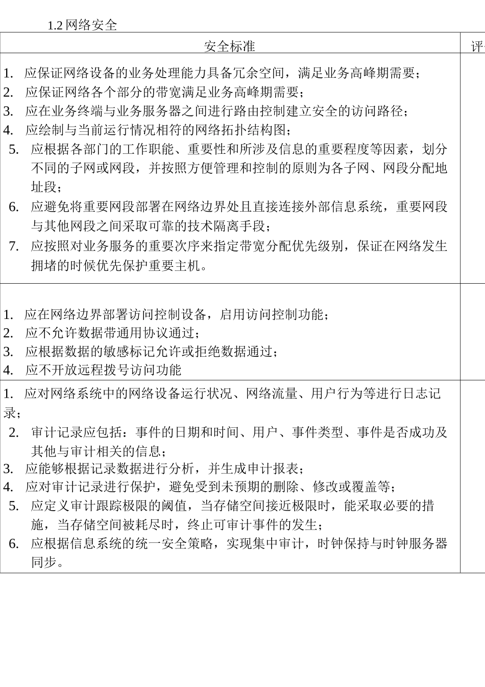 信息安全评估表_第3页